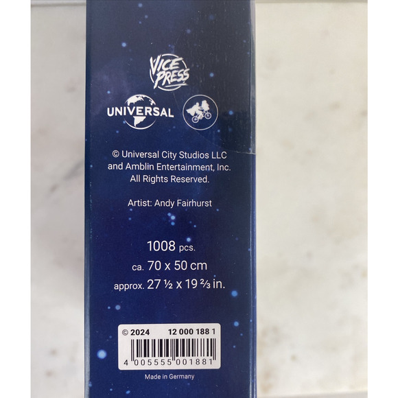 Ravensburger Universal ET Movie Poster 1000 pc Jigsaw Puzzle Adults Kids 12Y NEW - Picture 5 of 7